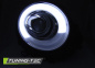 Preview: LED Tagfahrlicht Design Scheinwerfer für Mini Cooper R55/R56/R57 06-14 schwarz mit LED Blinker LTI
